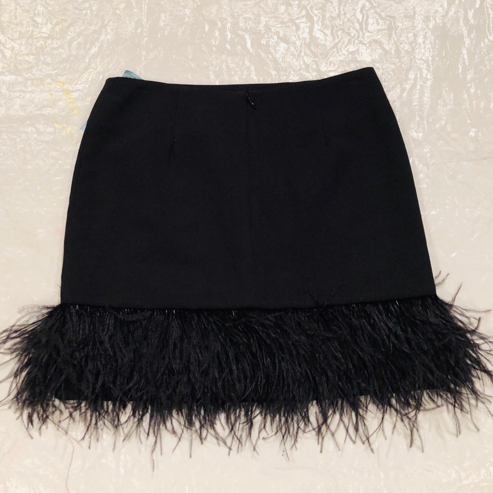 Stunning Feather Skirt***US 6 $485 - Picture 5 of 5
